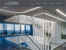 Tablet Screenshot of ajglass.net